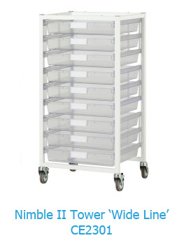 Nimble II Tower Wide Line CE2301 mobile storage