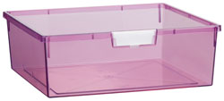 CE1958TP WIde Line Crystal Tinted Pink