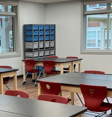 Scalable storage solution promotes student agency.