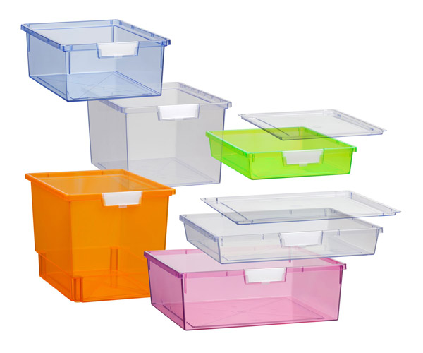  12x12 Plastic Storage Containers