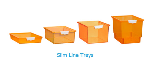 Slim Line Storage Trays