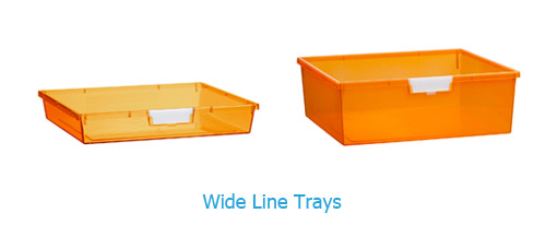 Wide Line Storage Trays