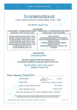 CERTWOOD-BS-EN-16121-2013-Test-Level-1-23-03-2020